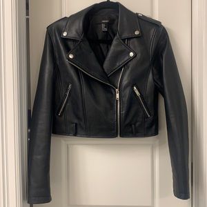 Leather jacket